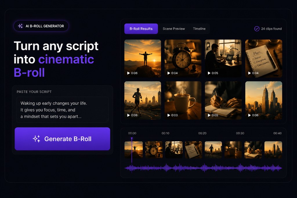 AI B-Roll Generator