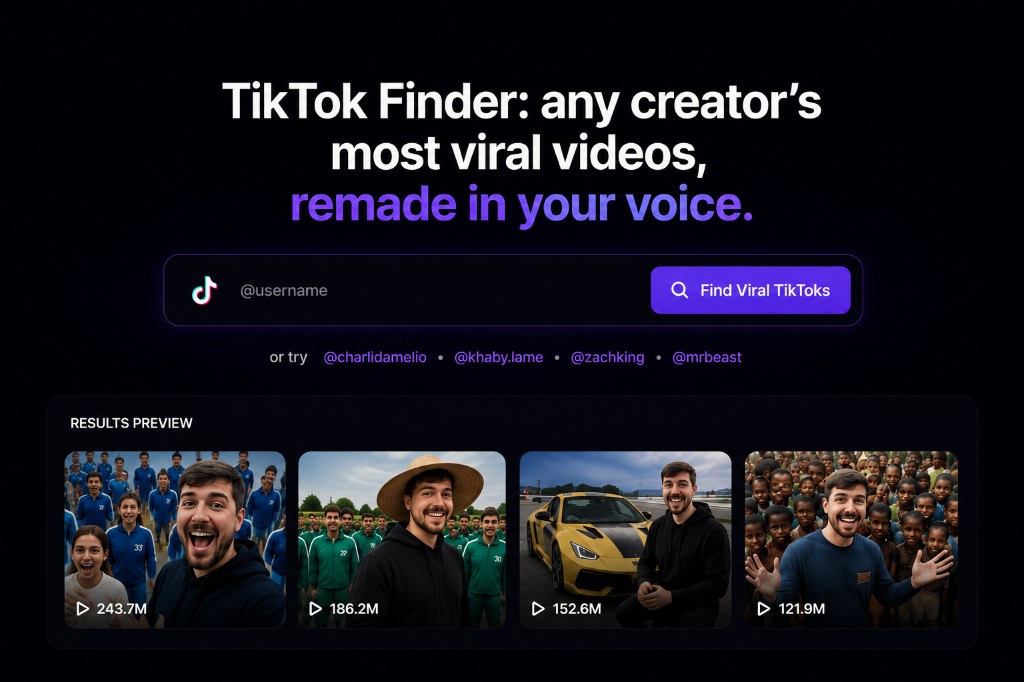 TikTok Viral Video Finder